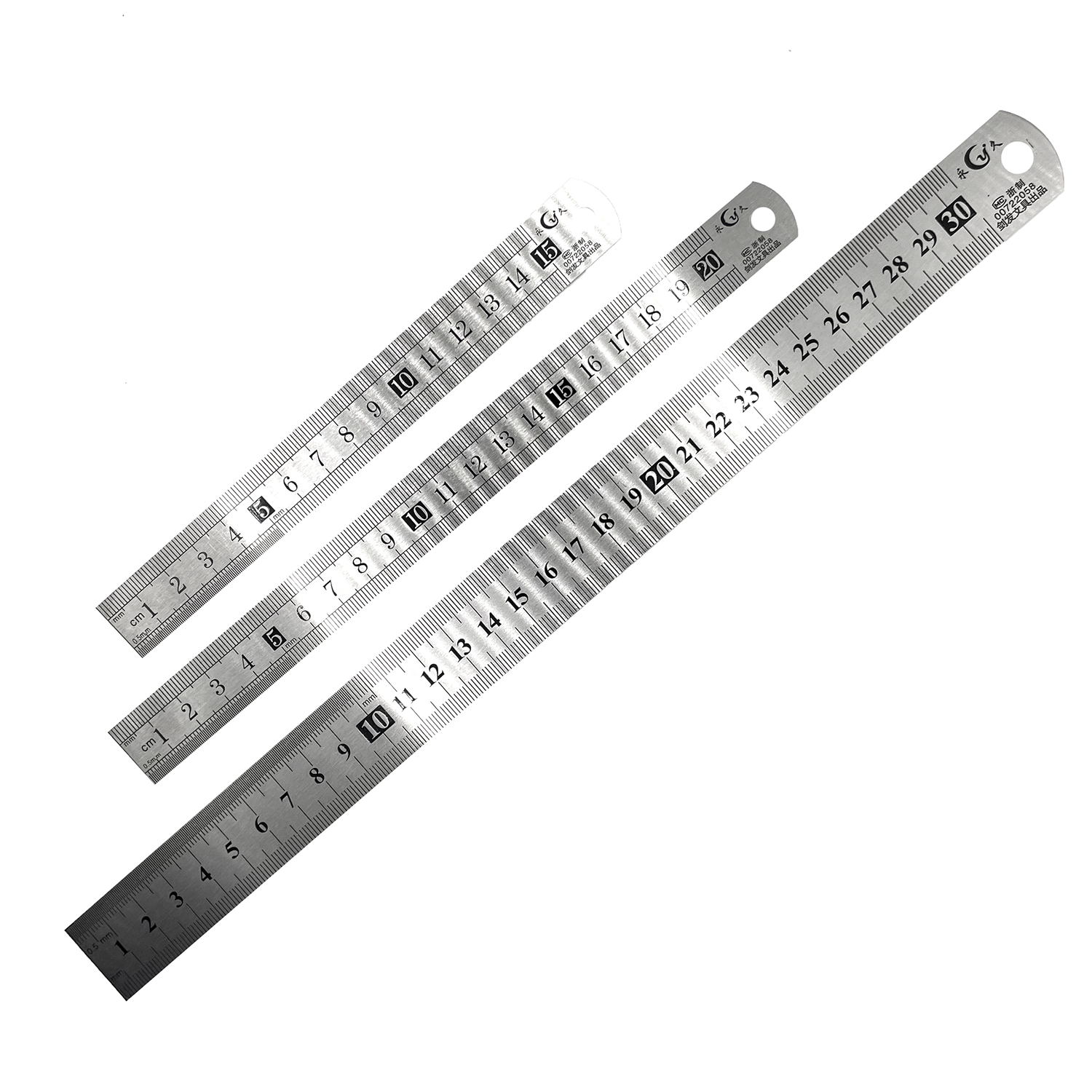 Stainless Steel Ruler 3 Pack | D.S. Horne